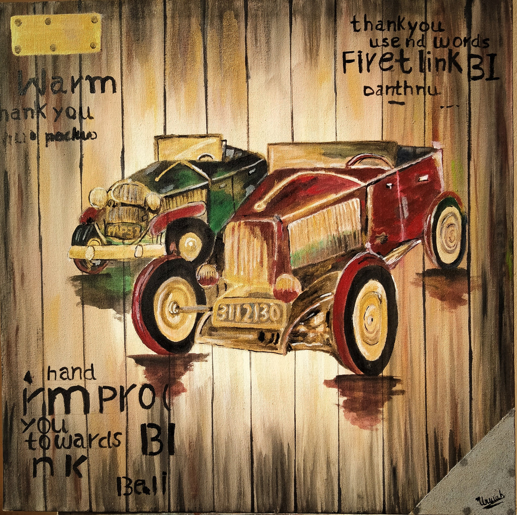 Classic Car Vintage Art